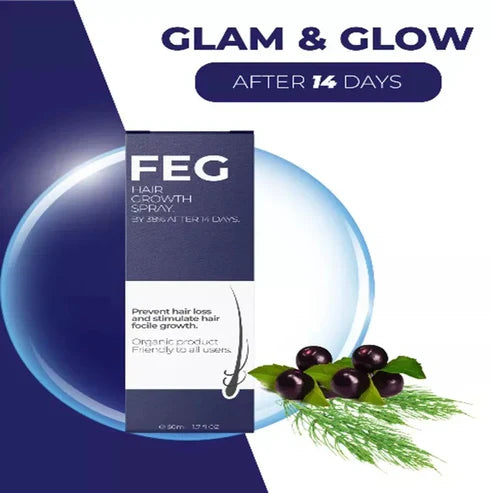 FEG Plus Hair Growth Spray – Regrow Hair Fast & Safely