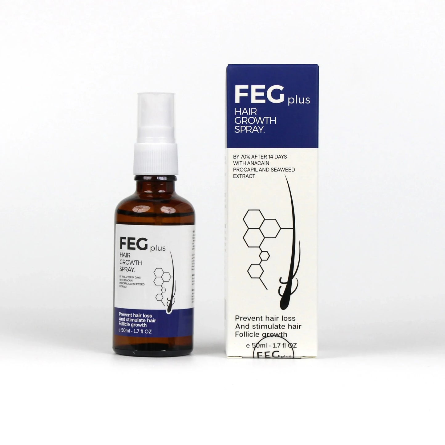 FEG Plus Hair Growth Spray – Regrow Hair Fast & Safely